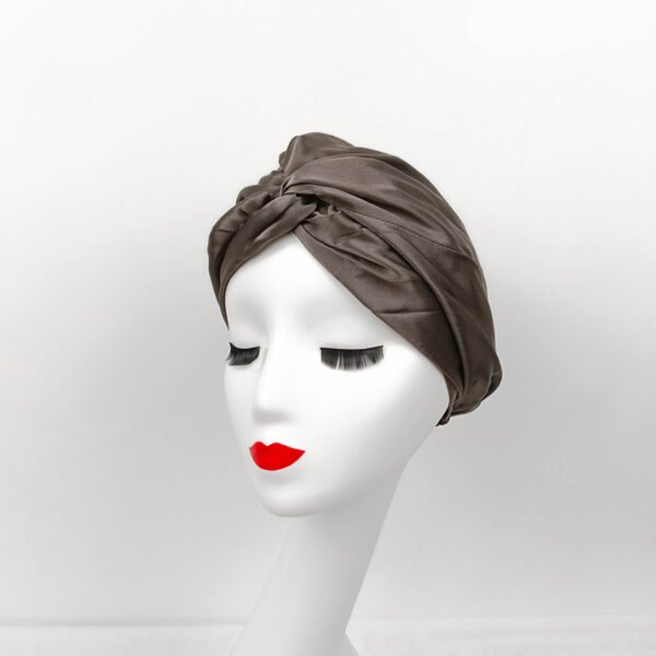 silk plain hair bonnet