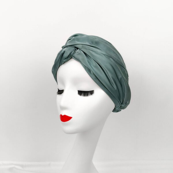 silk plain hair bonnet